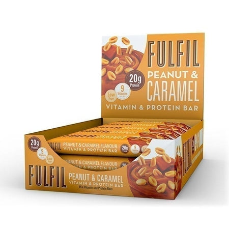 Fulfil
          
          
        
      
   
    
 Fulfil Vitamin & Protein Bar - Peanut & Caramel (55g bars) - Price