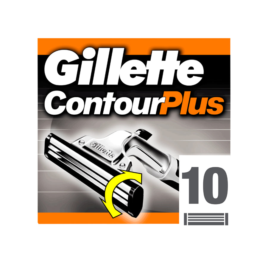 Gillette Contour Plus Refills (10 Pack) - Price