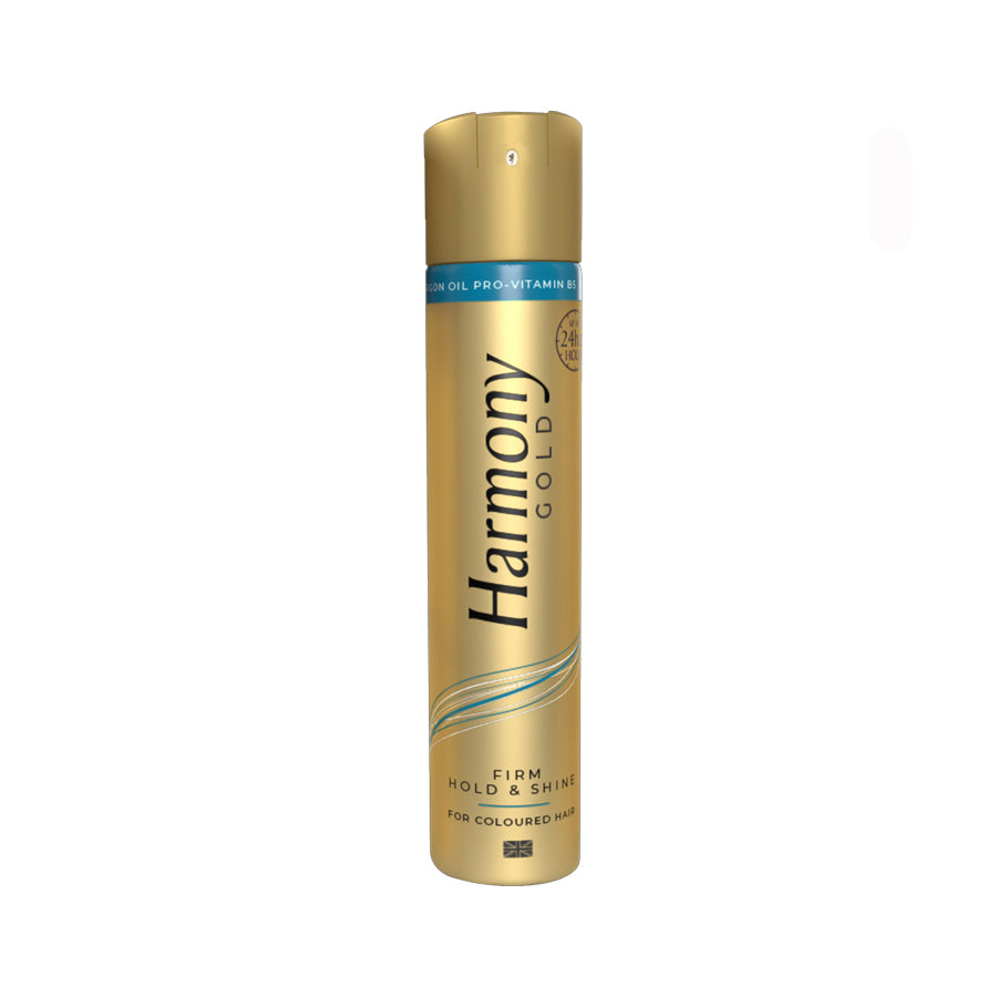 Harmony Gold Firm Hold & Shine Hairspray 400ml - Price