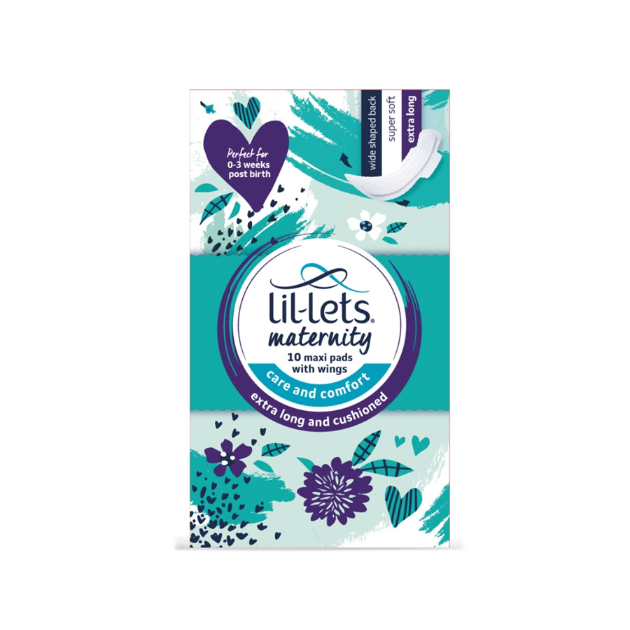 Lil-lets Maternity Maxi Pads with Wings (10 Pads) - Price
