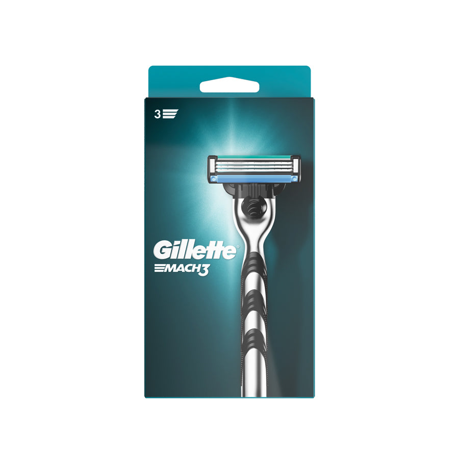 Gillette Mach 3 Disposable Razors (3 Pack)