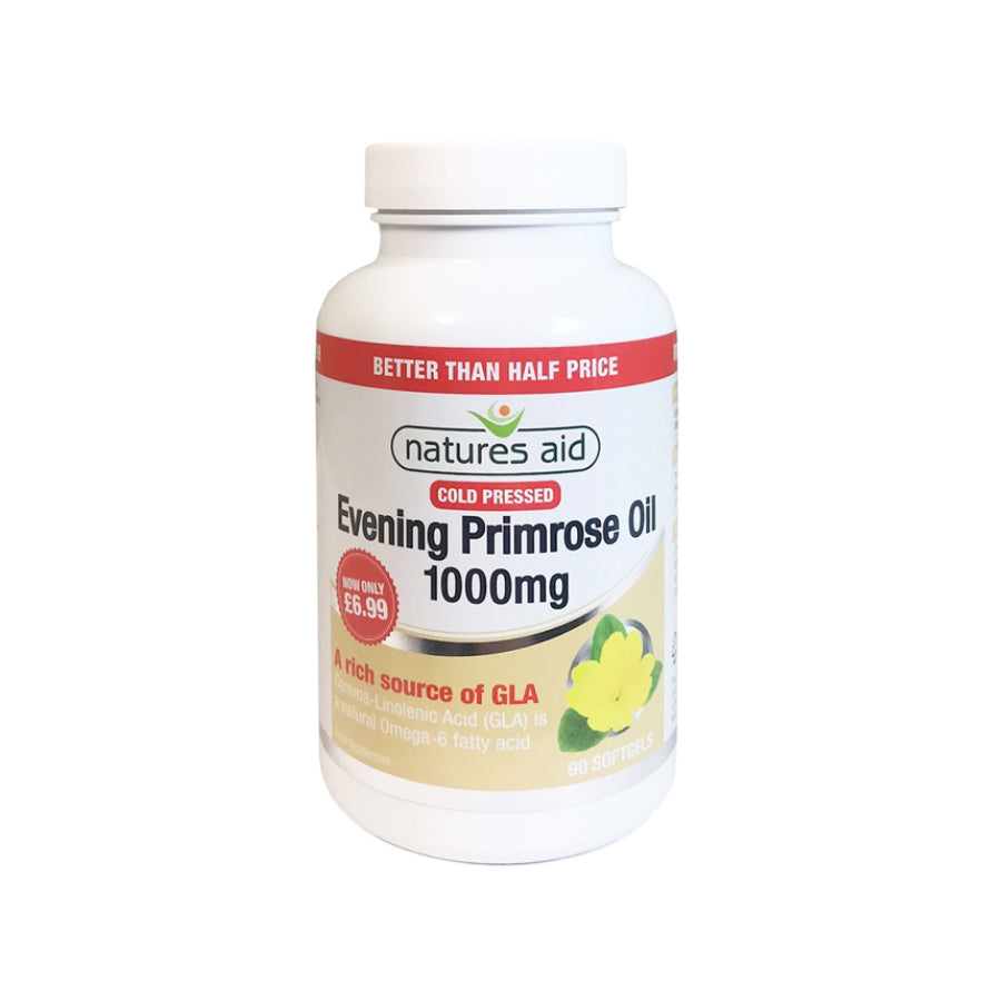 Nature's Aid Evening Primrose Oil 1000mg (90pk) - Price