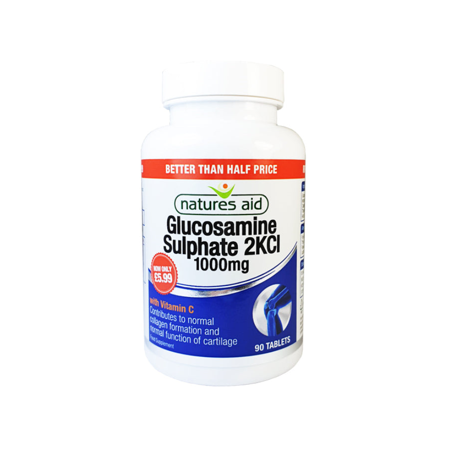 Nature's Aid Glucosamine Sulphate 1000mg (90 Tablets) - Price