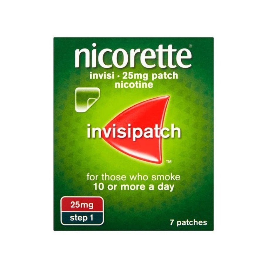 Nicorette
          
          
        
      
   
    
 Nicorette Invisi Patch 25mg (7 Patches) - Price