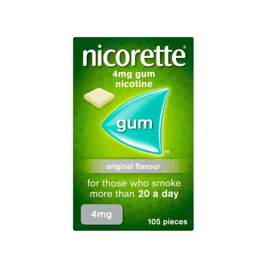 Nicorette Gum Original 4MG (105 Pack) - Price