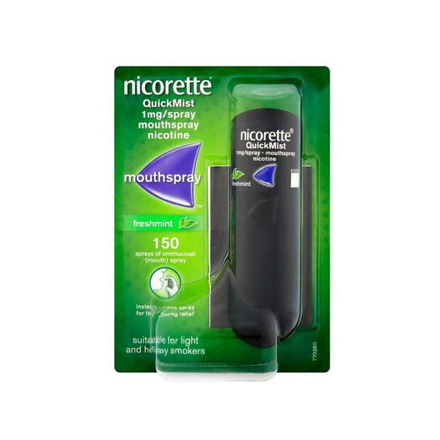 Nicorette
          
          
        
      
   
    
 Nicorette QuickMist Freshmint Mouthspray (Single Pack) - Price