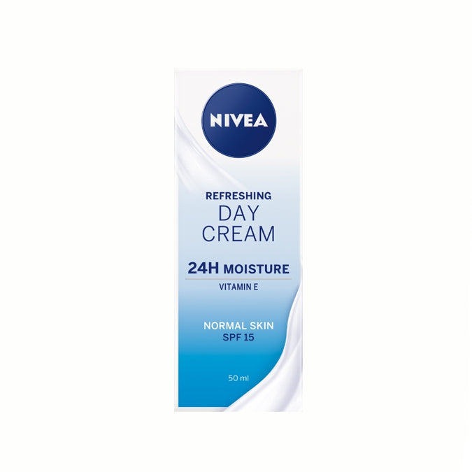 Nivea
          
          
        
      
   
    
 Nivea Refreshing Day Cream SPF 15 50ml - Price