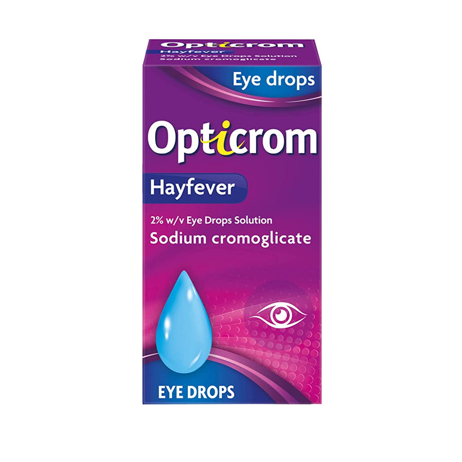 Sanofi
          
          
        
      
   
    
 Opticrom Hayfever Eye Drops 10ml - Price