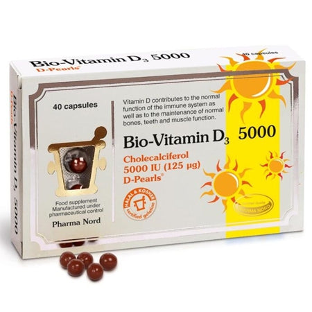 Pharma Nord Bio Vitamin D3 5000IU (40 Tablets) - Price