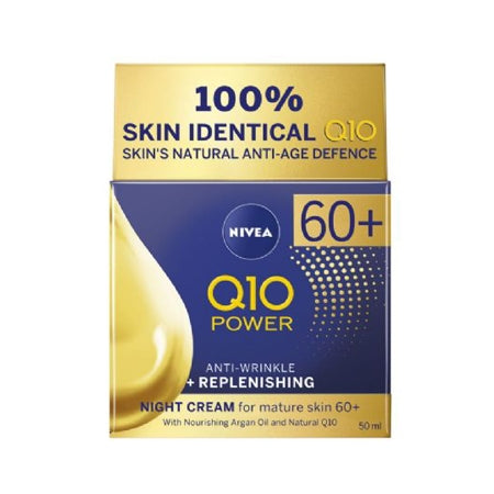 Nivea Q10 Power Anti-Age 60+ Night Cream 50ml - Price