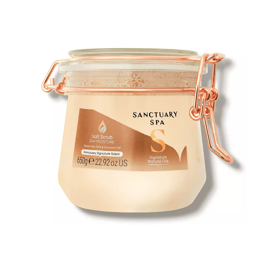 Sanctuary Spa Signature Natural Oils Salt Scrub 650g - Price