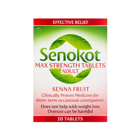 Senokot Max Strength Tablets (10 Pack) - Price