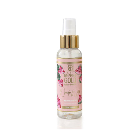 Sosu-by-suzanne-jackson
          
          
        
      
   
    
 SOSU Dripping Gold Wonder Water 'Watermelon' Self Tanning Facial Mist (Light/Med) - Price