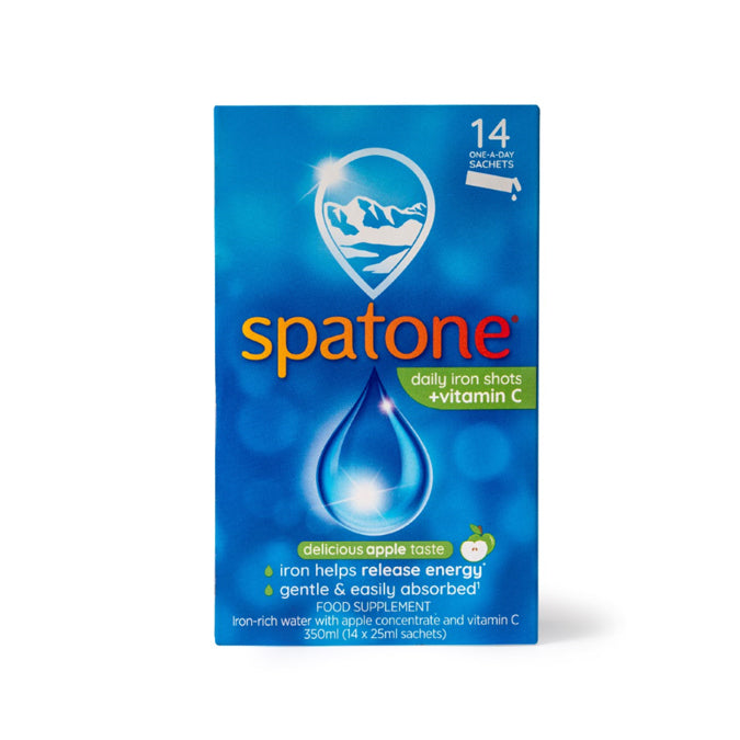 Spatone Daily Iron Shots: Apple + Vitamin C (14 Sachets) - Price