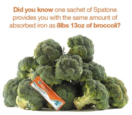 Spatone 100% Natural Iron Supplement One-a-Day (28 Sachets)