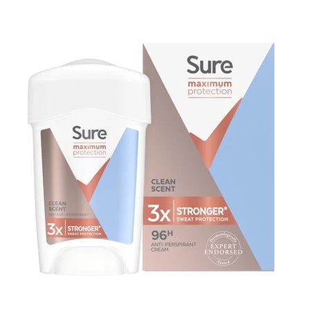 Sure Women Maximum Protection Clean Scent 45ml - Price