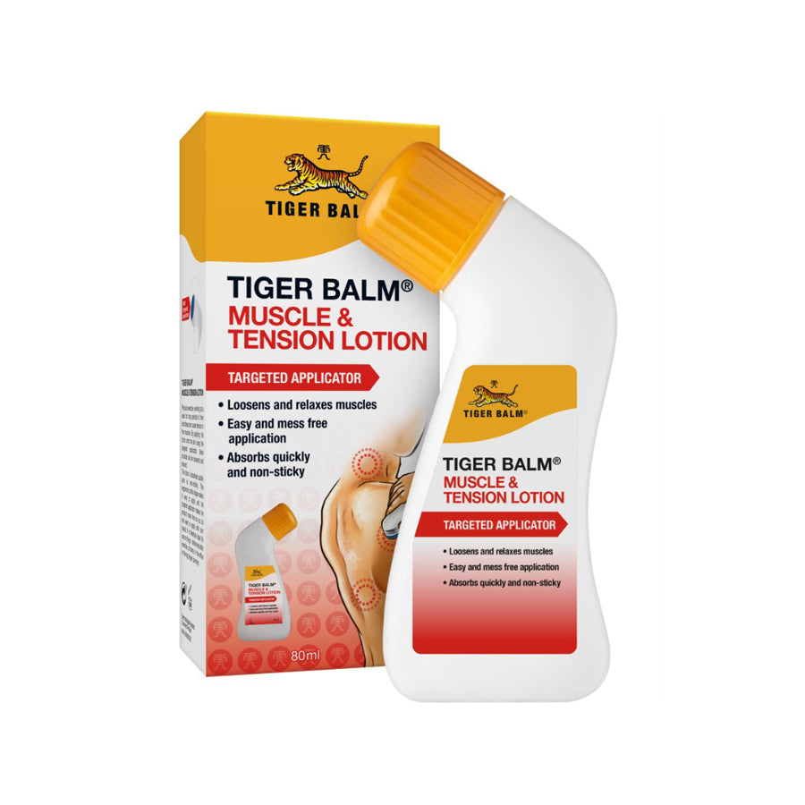 Tiger Balm Muscle & Tension Lotion 80ml - Price