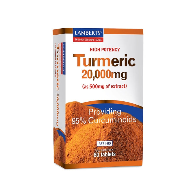Lamberts
          
          
        
      
   
    
 Lamberts High Potency Turmeric Tablets 20000mg (60 Pack) - Price