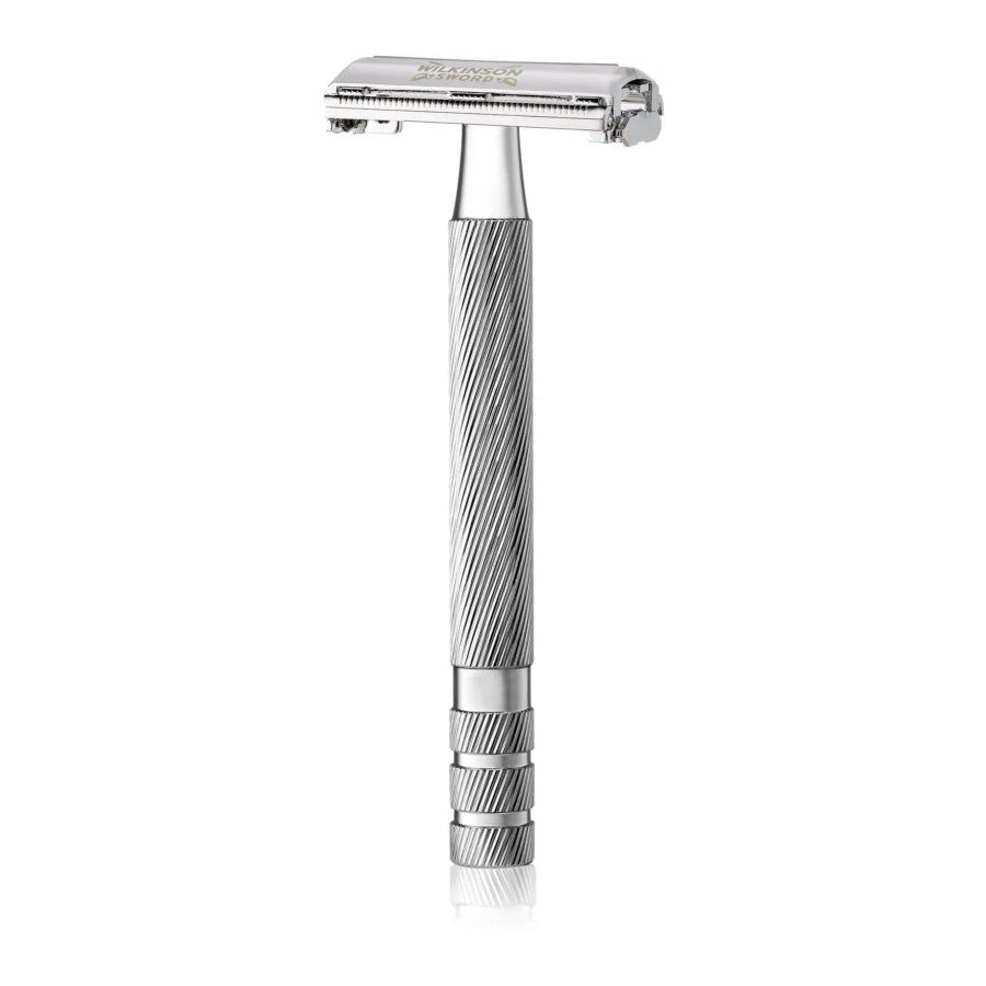 Wilkinson Sword Classic Double Edge Single Blade Safety Razor (+ 5 Blades)