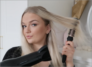 Denman hair brushes are the perfect styling tool, when blowdrying your hair!