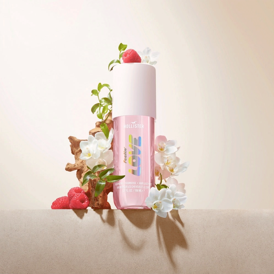 Hollister Feelin Love Hair & Body Mist 198ml