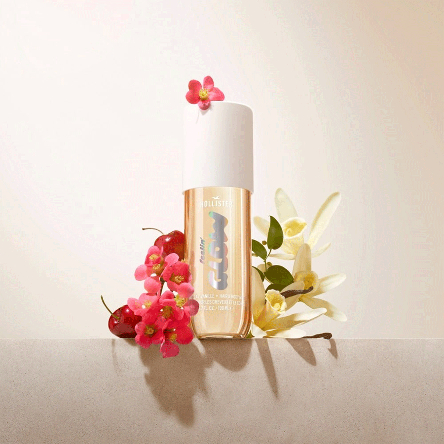 Hollister Feelin Glow Hair & Body Mist 198ml