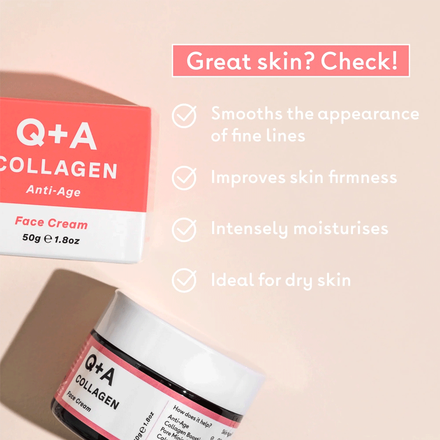 Q+A Collagen Face Cream 50g