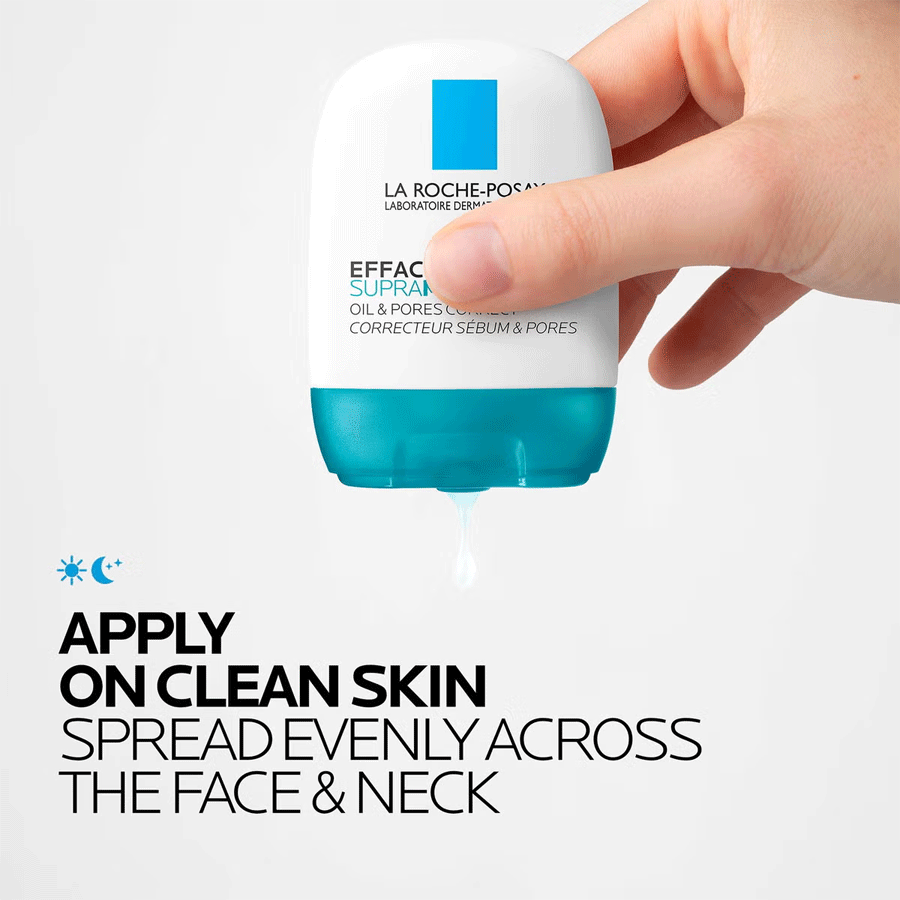 La Roche-Posay Effaclar Supramolecular Face Moisturiser for Oily Skin & Visible Pores with Salicylic Acid & Niacinamide 40ml