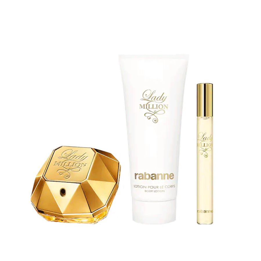 Rabanne Lady Million Eau De Parfum Gift Set 50ml