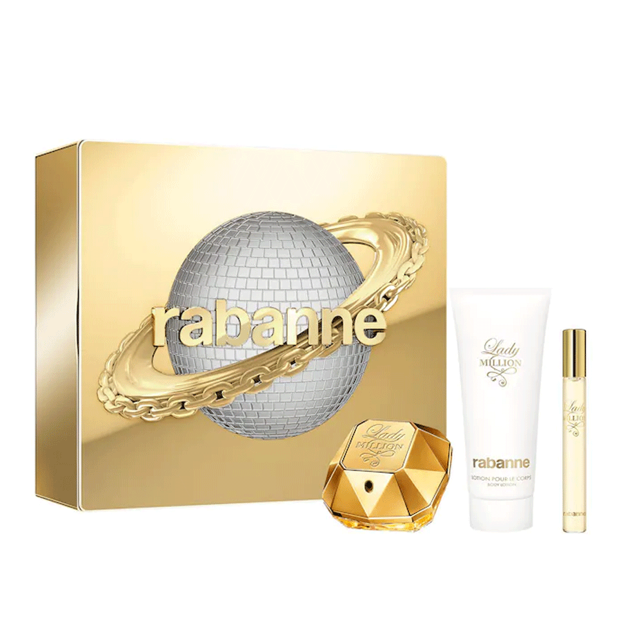 Rabanne Lady Million Eau De Parfum Gift Set 50ml