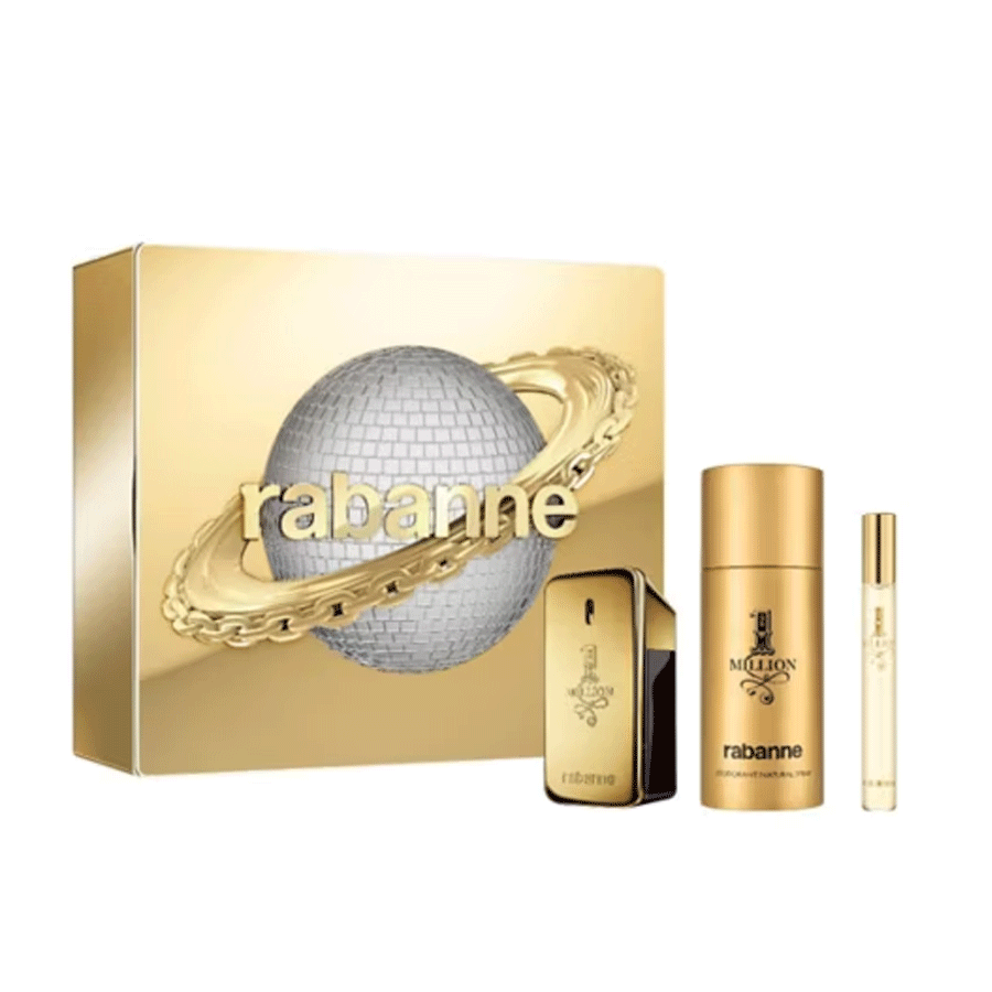 Rabanne 1 Million Eau de Toilette for Him Gift Set 100ml