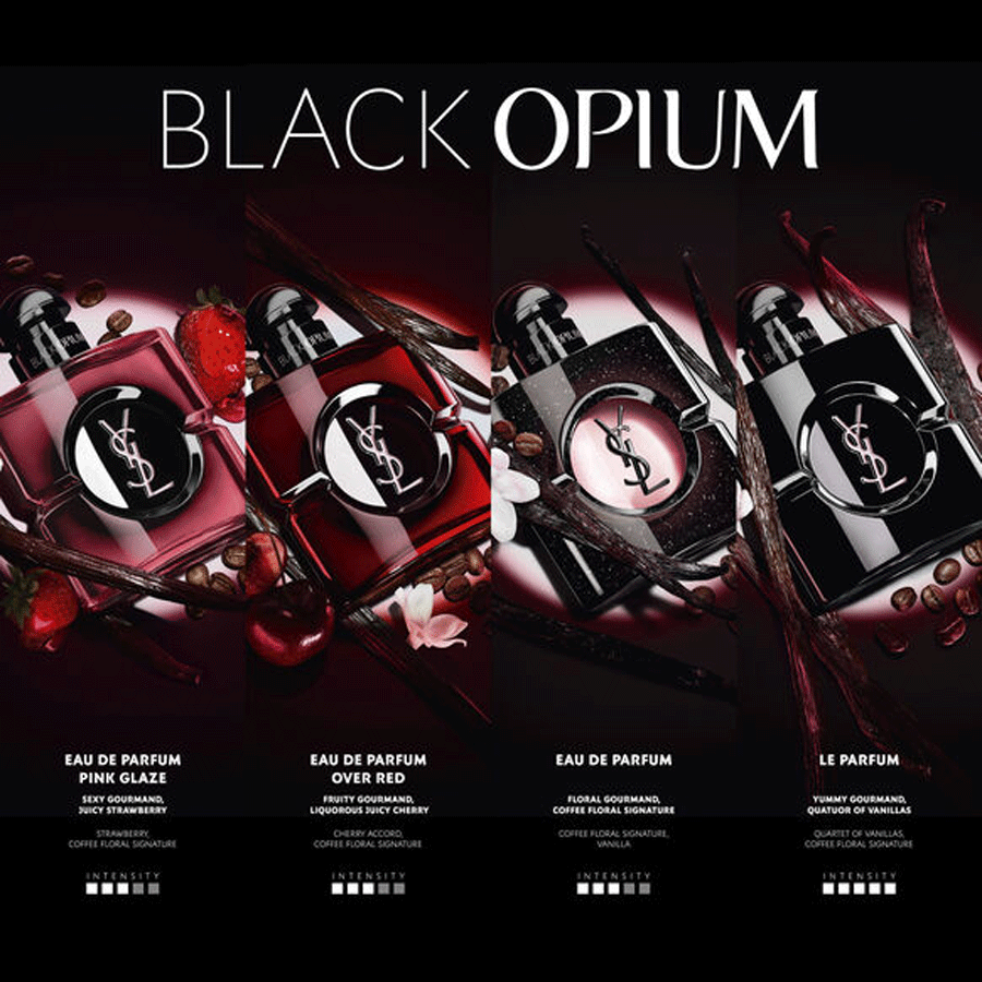 Yves Saint Laurent Black Opium Pink Glaze (Various Sizes)