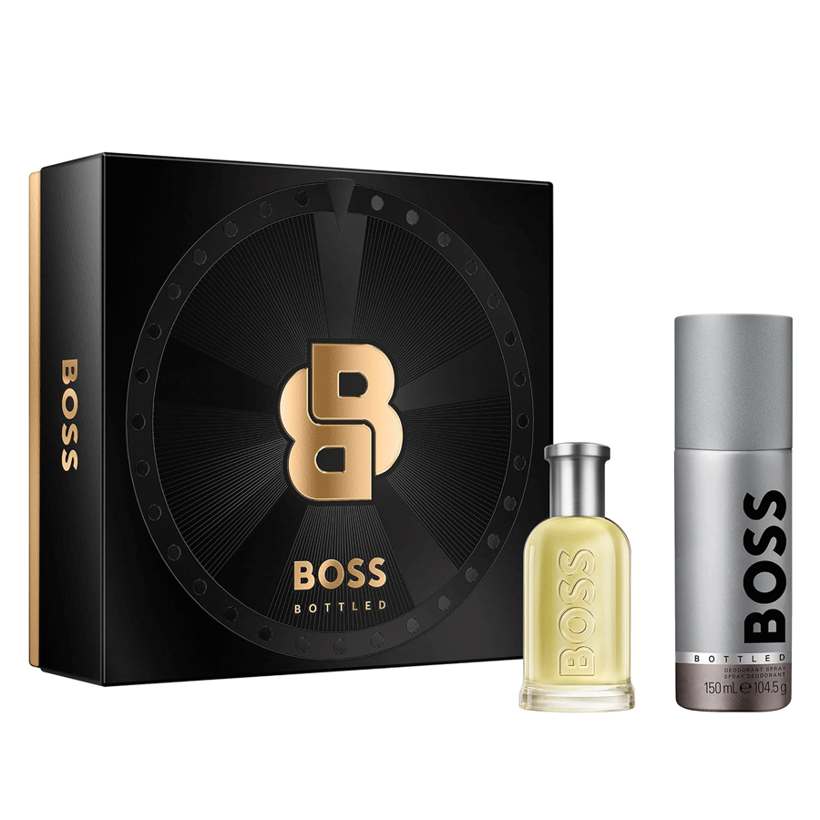 BOSS Bottled Eau De Toilette For Men Gift Set 50ml