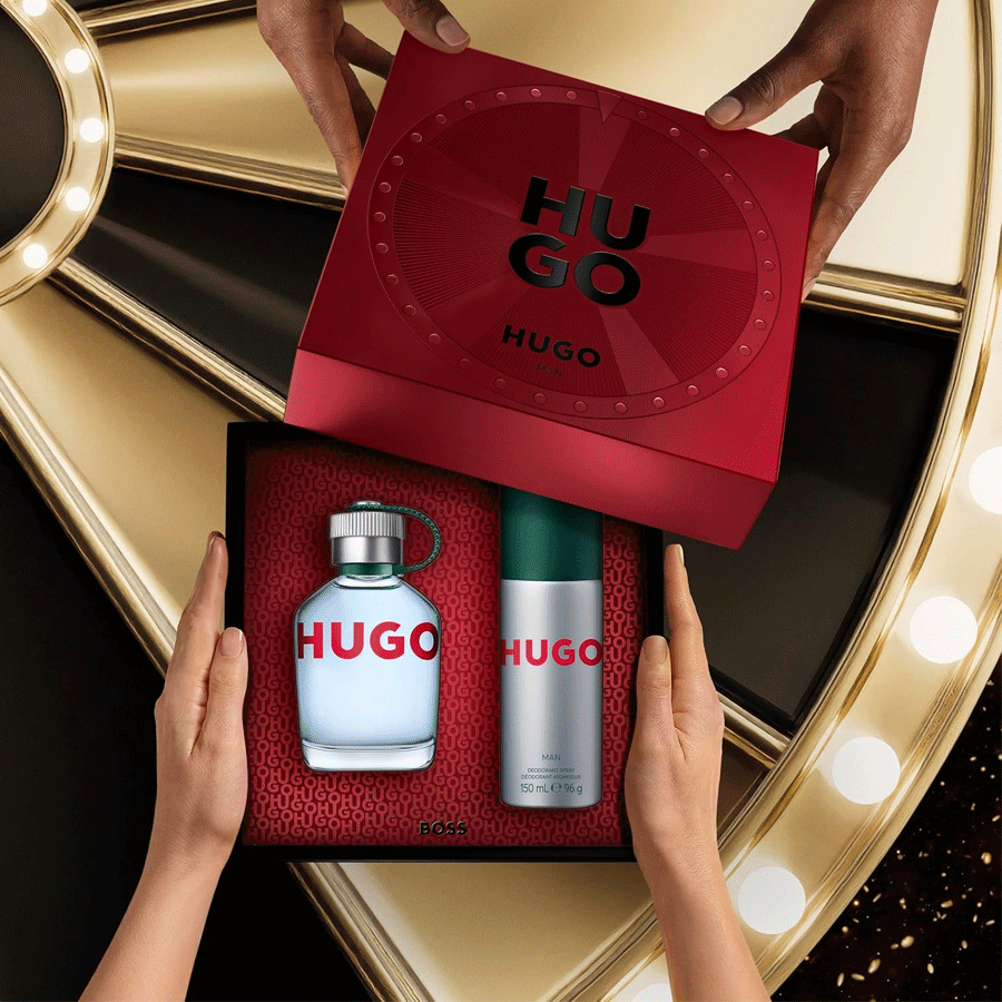 HUGO Man Eau de Toilette Gift Set 75ml