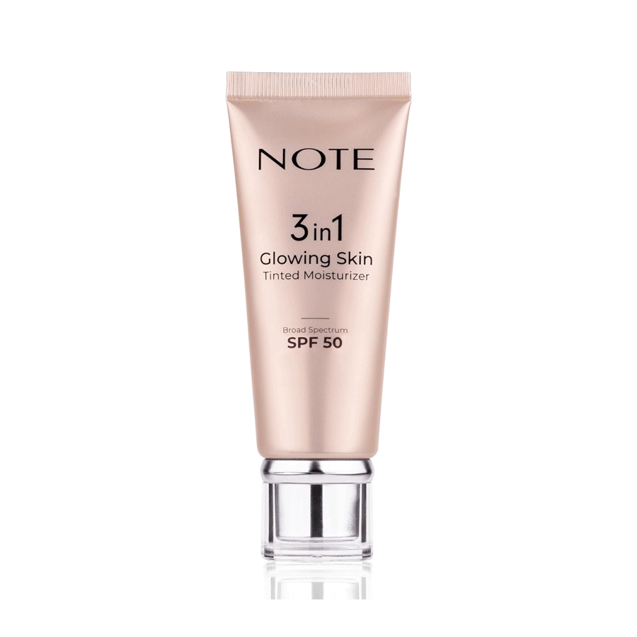 Note Cosmetics 3 in 1 Glowing Skin Tint Moisturizer 30ml – Gordons Direct
