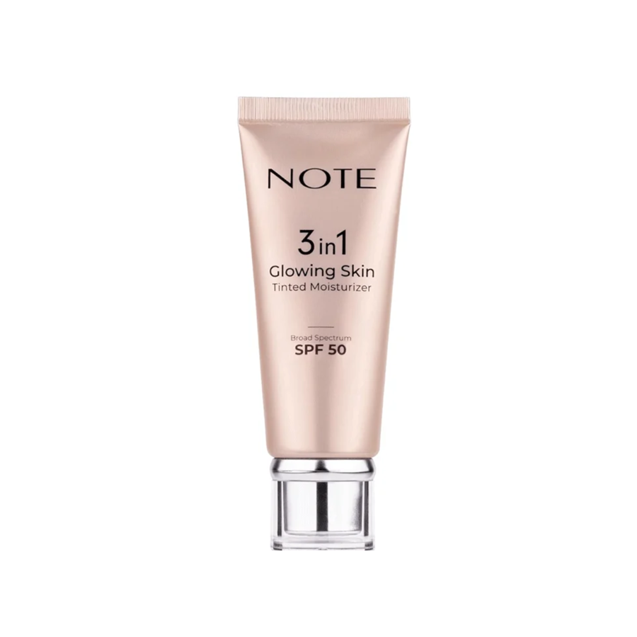 Note Cosmetics 3 in 1 Glowing Skin Tinted Moisturiser