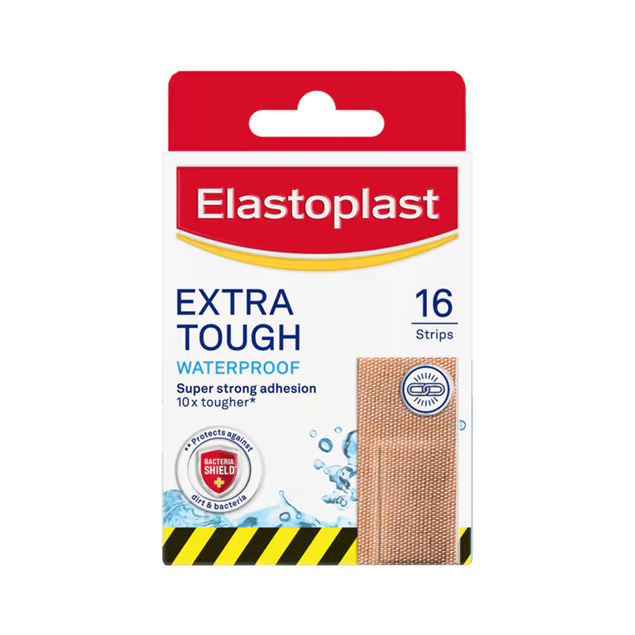 Elastoplast Extra Tough Waterproof Plasters (16 Pack)