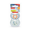 NUK Space Night Soother Lion 0-6 Months (2 Pack)