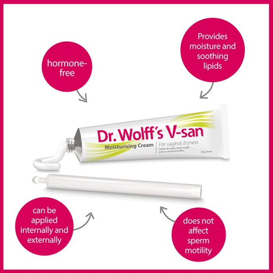 Dr Wolff's V-san Moisturizing Cream 50g