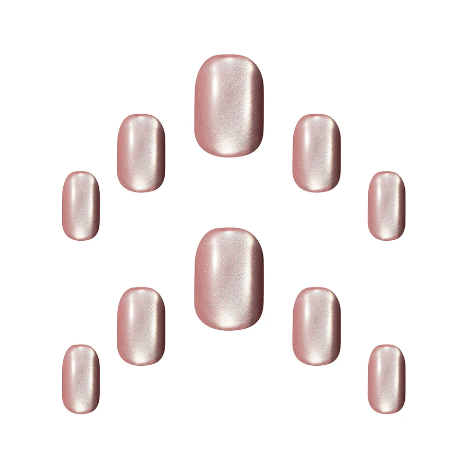 Elegant Touch Petite Nails Cat Eye - Warm Velvet (24 Pack)