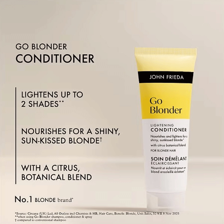 John Frieda Go Blonder Lightening Conditioner 250ml