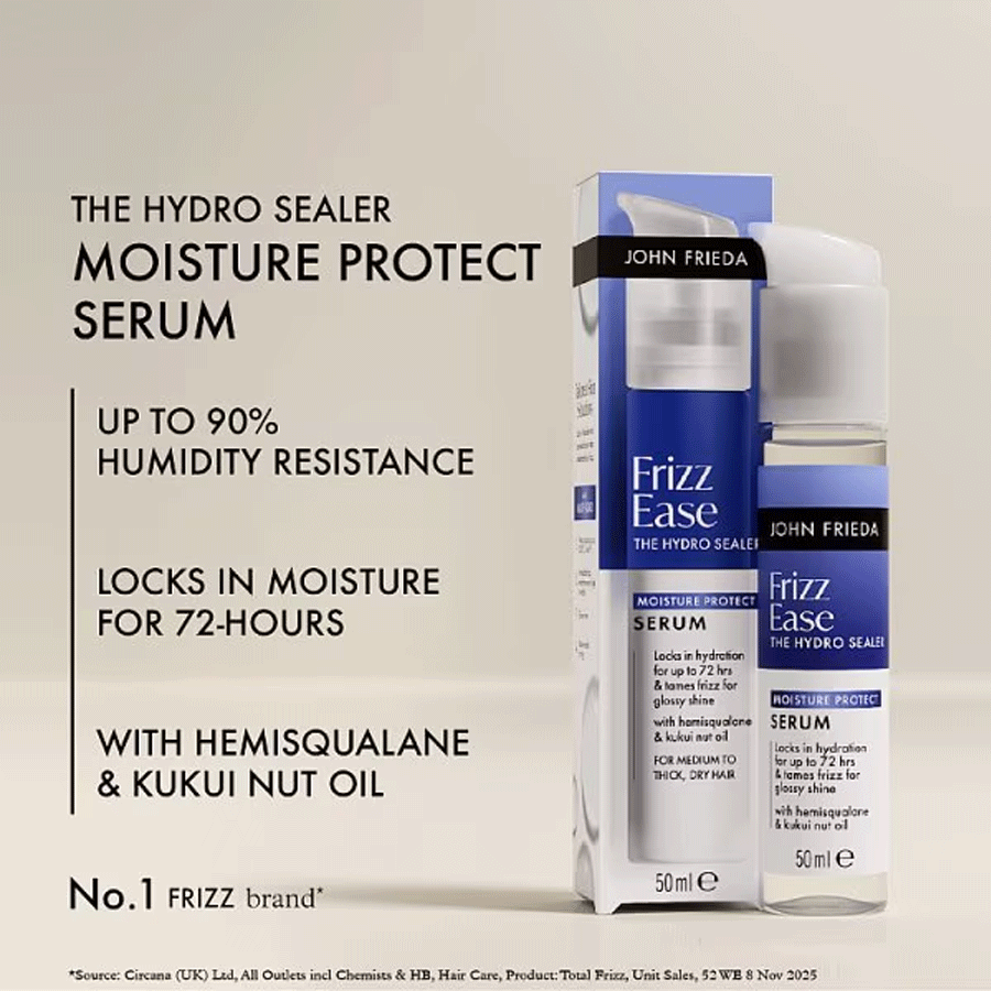 John Frieda Frizz Ease The Hydro Sealer Moisture Protect Serum 50ml