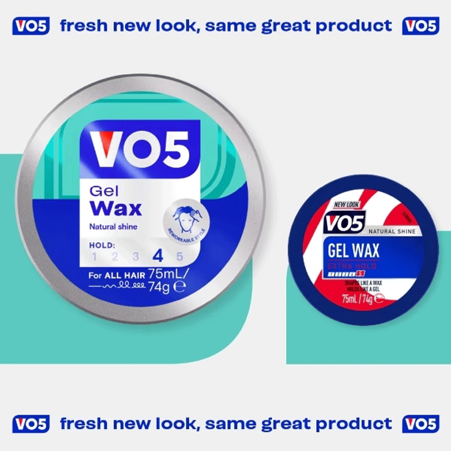 VO5 Extra Hold Gel Wax 75ml
