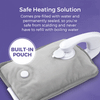 Carmen Rechargeable Hot Water Bottle Grey