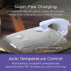 Carmen Rechargeable Hot Water Bottle Grey