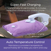 Carmen Rechargeable Hot Water Bottle Purple