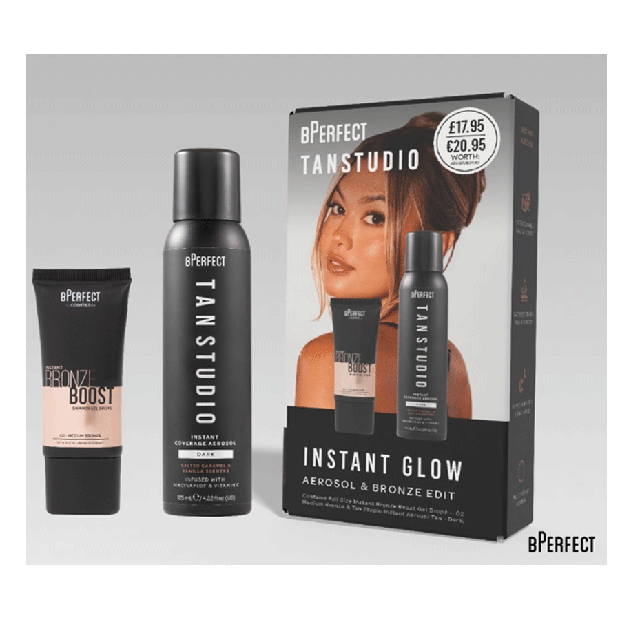 BPerfect Cosmetics Tan Studio Instant Glow Set
