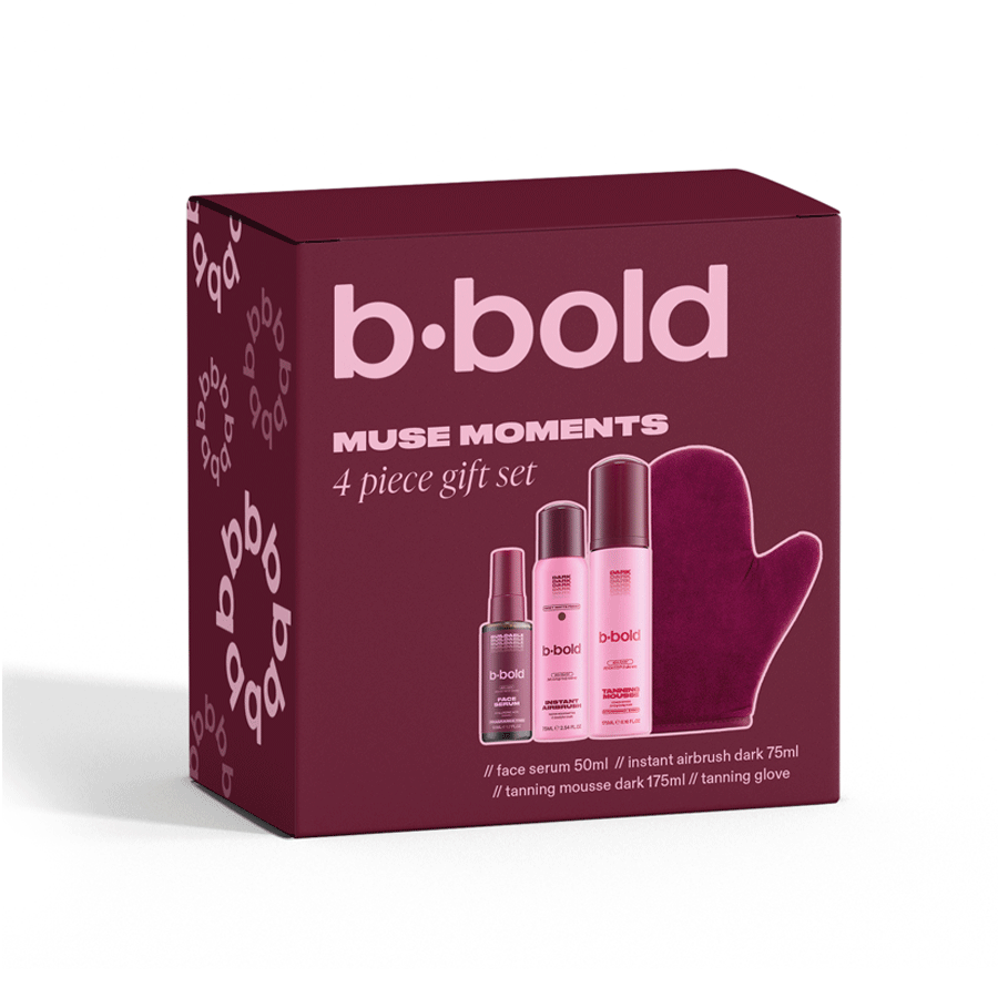 b·bold Muse Moments Dark Tanning Gift Set