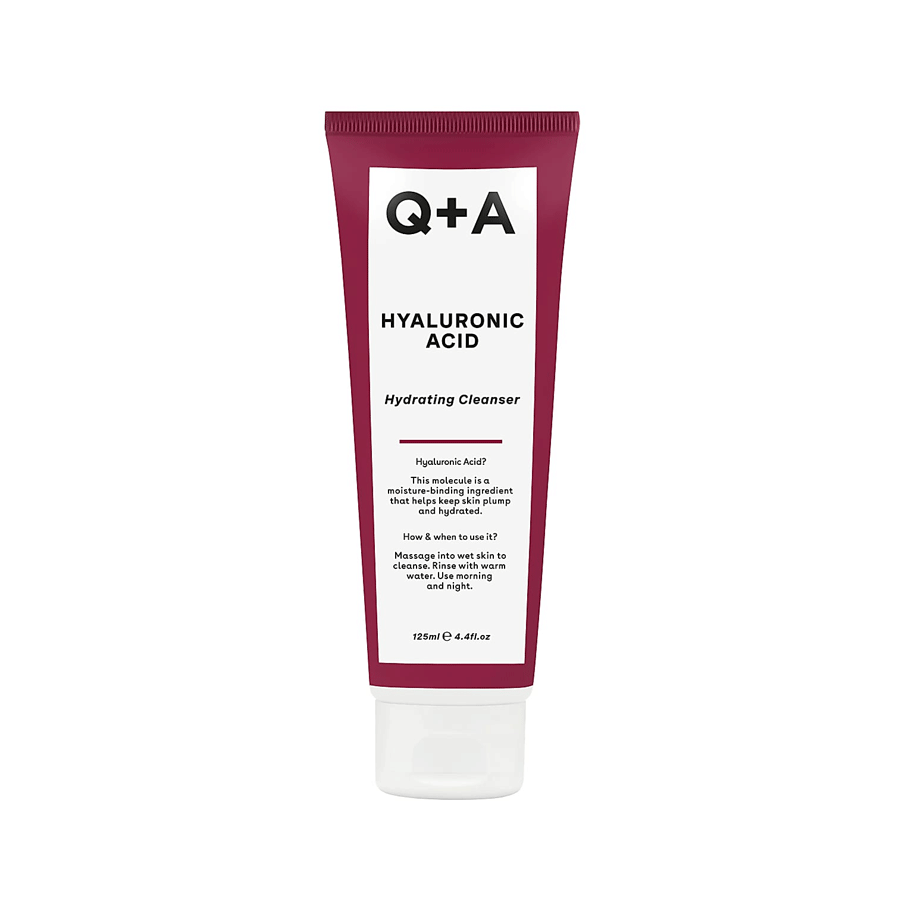 Q+A Hyaluronic Acid Hydrating Gel Cleanser 125ml
