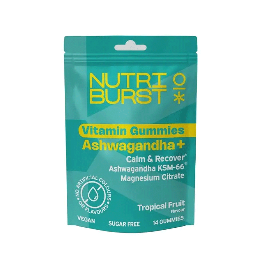 Nutriburst Ashwaghanda+ Vitamin Gummies (14 Pack)